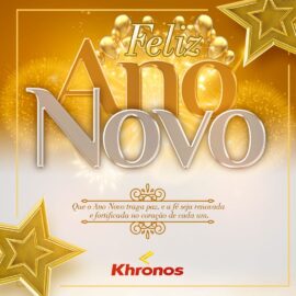 O Grupo Khronos deseja Feliz Ano Novo!